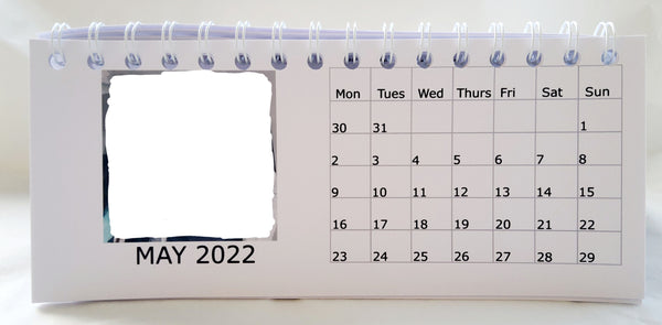 Personalised YOUR OWN PHOTOS Desk Calendar 2022