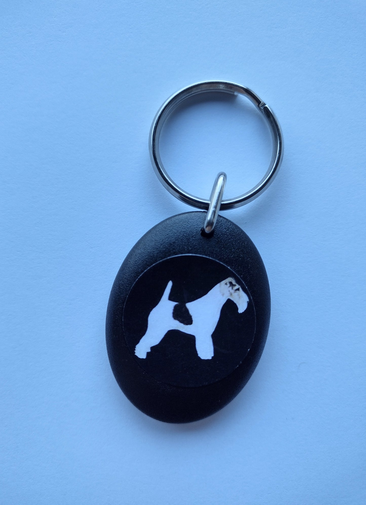 Wire Fox Terrier Keyring