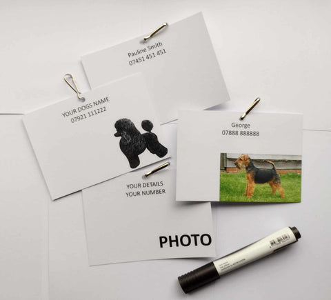 Personalised Photo Cage ID Tag