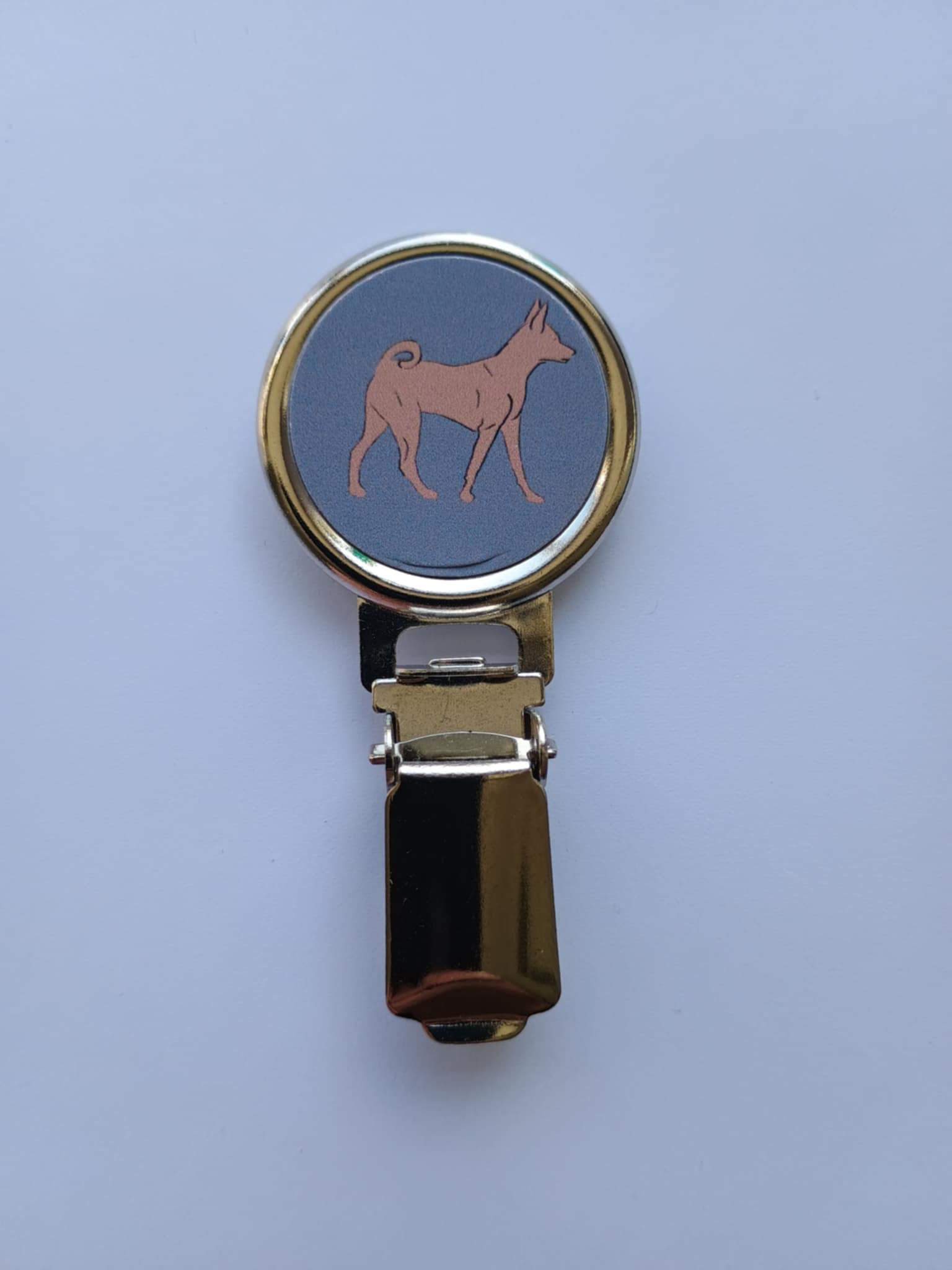 Basenji Dog Show Ring Clip