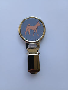 Basenji Dog Show Ring Clip