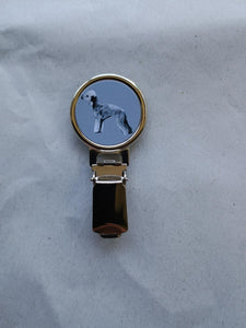 Bedlington Terrier Dog Show Ring Clip