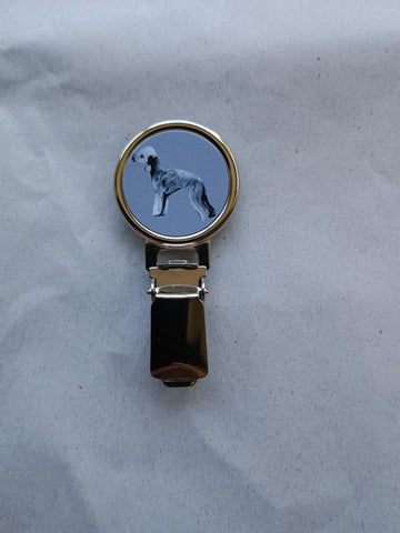 Bedlington Terrier Dog Show Ring Clip