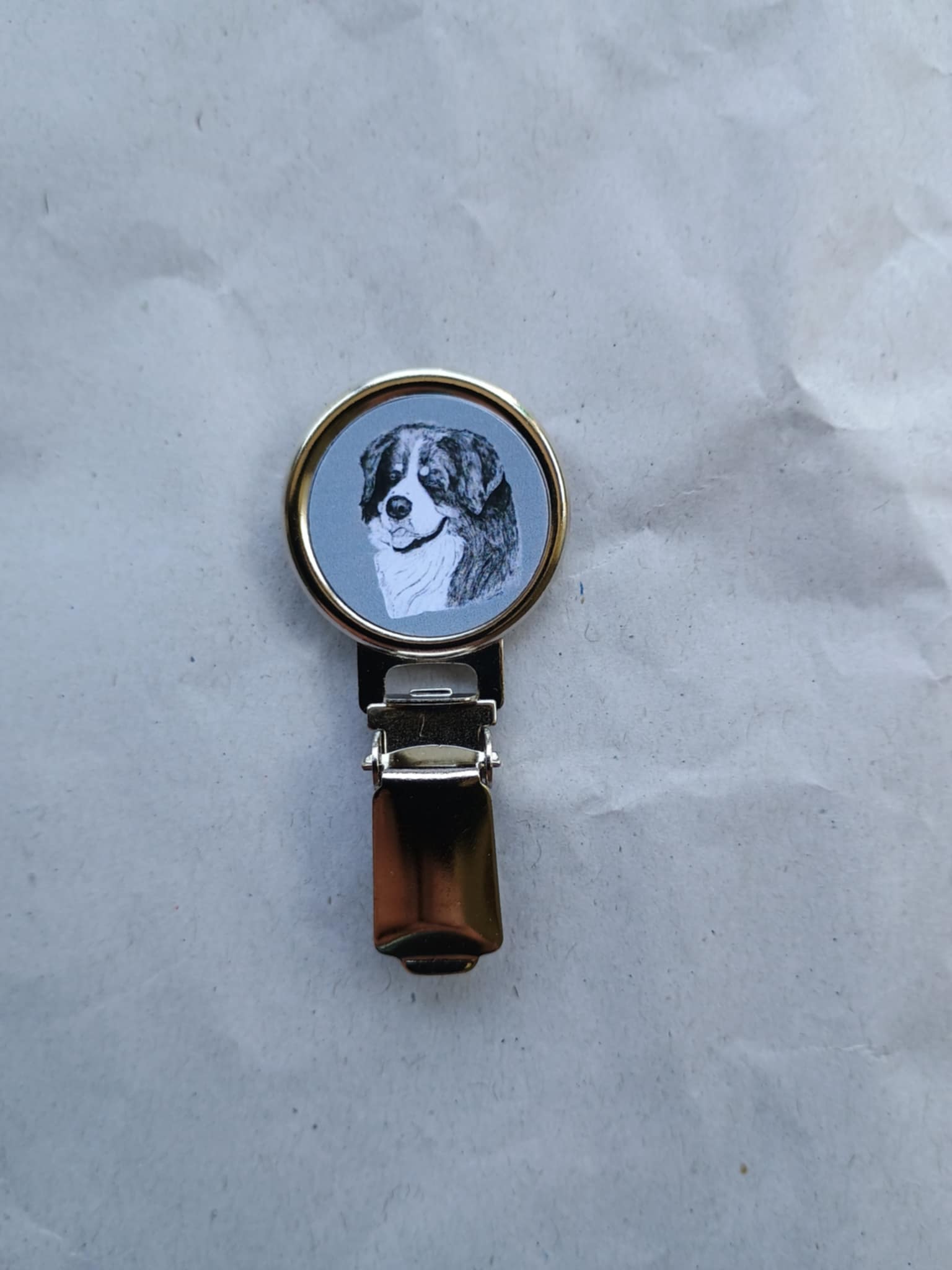 Bernese Mountain Dog Dog Show Ring Clip
