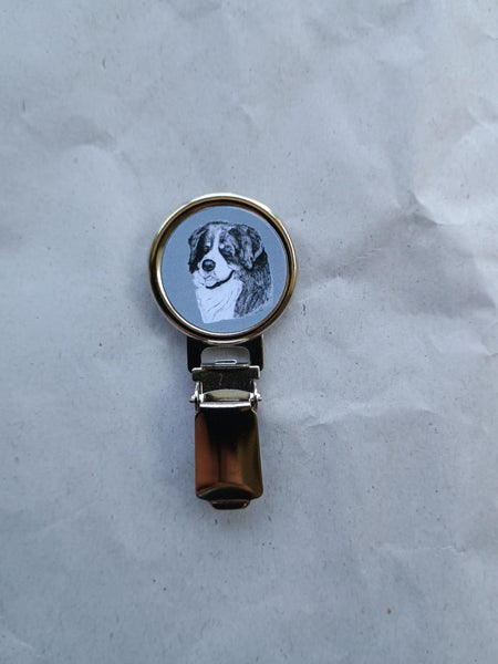 Bernese Mountain Dog Dog Show Ring Clip