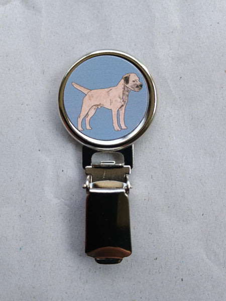 Border Terrier Dog Show Ring Clip