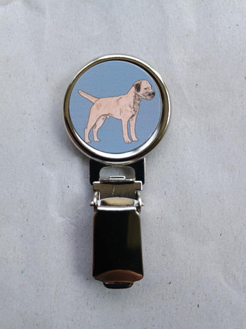 Border Terrier Dog Show Ring Clip