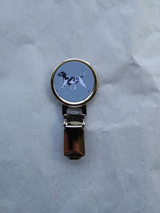 Bracco Italiano Dog Show Ring Clip