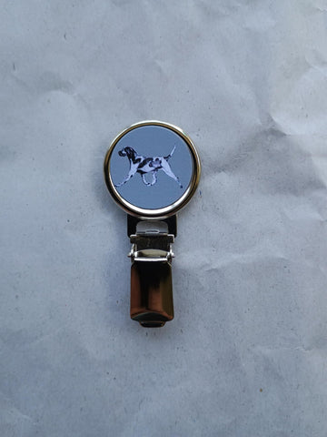 Bracco Italiano Dog Show Ring Clip