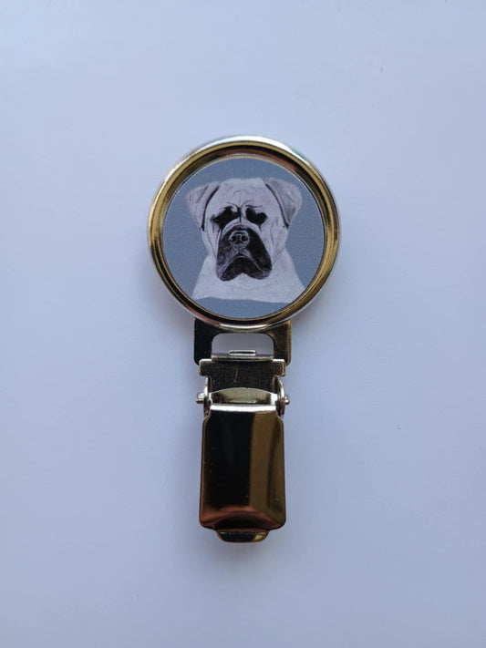 Bullmastiff Dog Show Ring Clip
