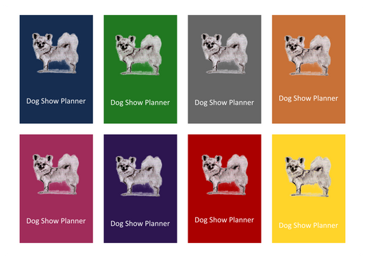 Chihuahua L/C Dog Show Planner Book