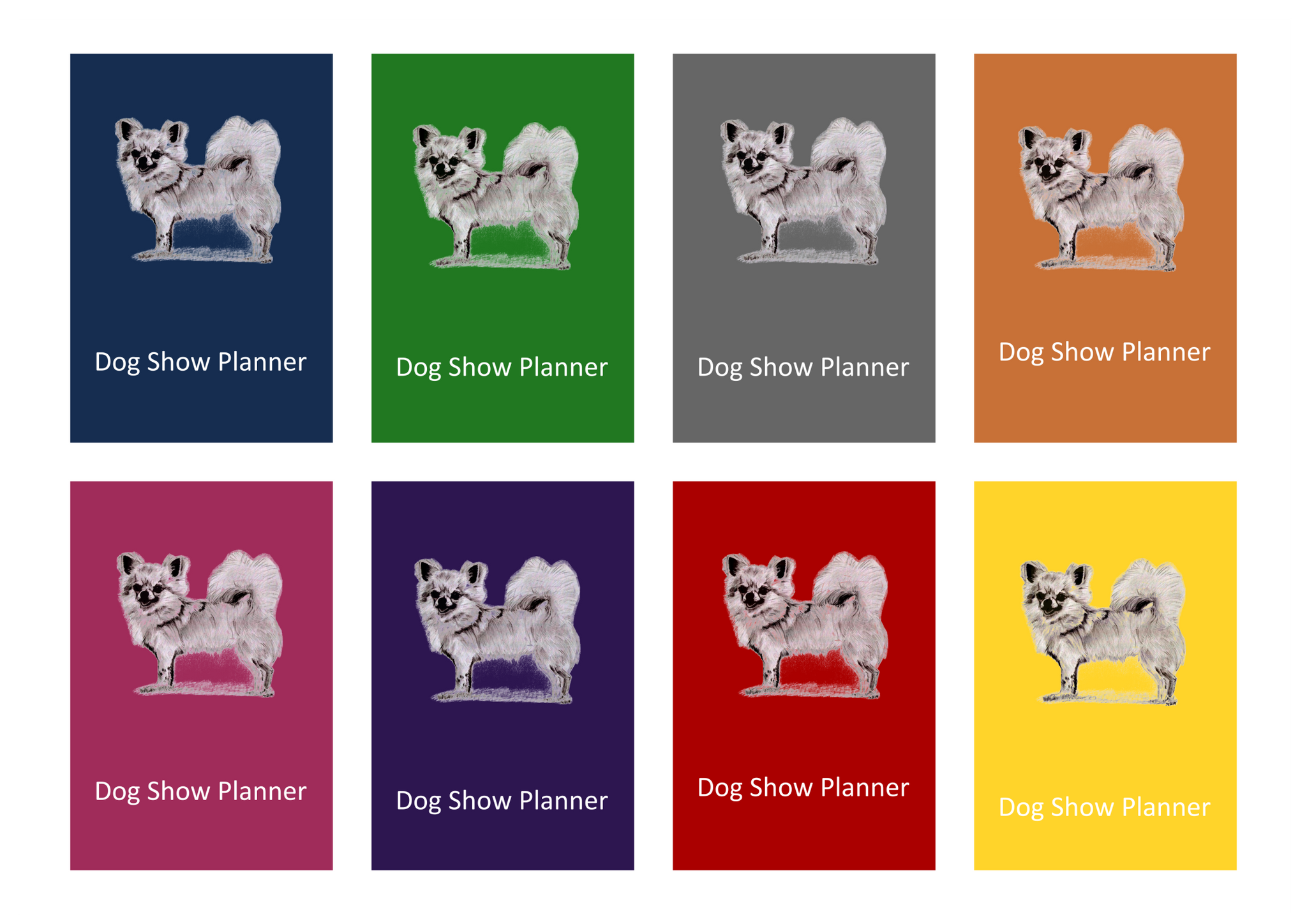 Chihuahua L/C Dog Show Planner Book