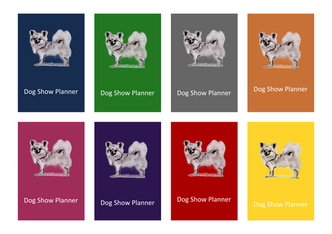 Chihuahua L/C Dog Show Planner Book