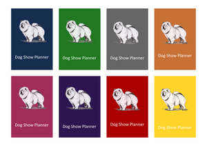 Chow Chow Dog Show Planner Book