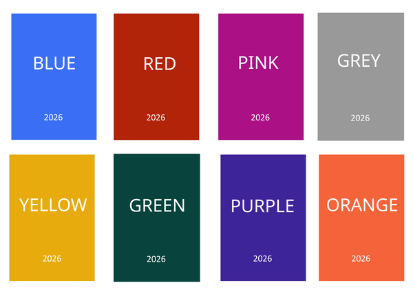 2026 Personalised Your own PHOTO Week Per View Diary: A4, A5 or A6, Dog Show, Normal or Appointment