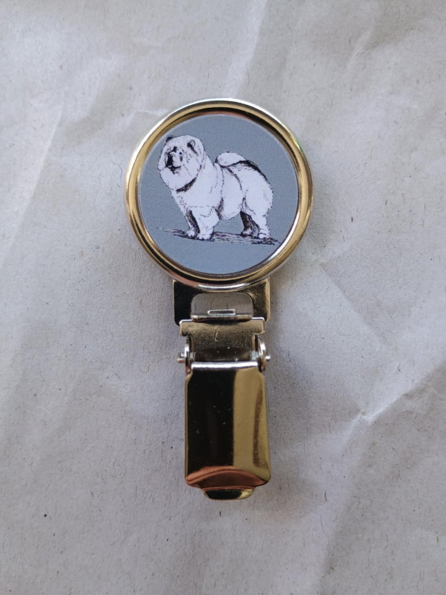 Chow Chow Dog Show Ring Clip