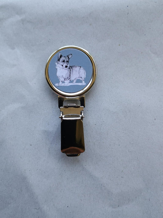 Pembroke Welsh Corgi Dog Show Ring Clip
