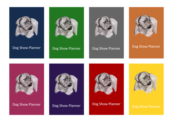 Dogue de Bordeaux Dog Show Planner Book