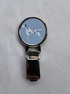 Dalmatian Dog Show Ring Clip