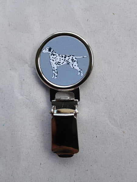 Dalmatian Dog Show Ring Clip