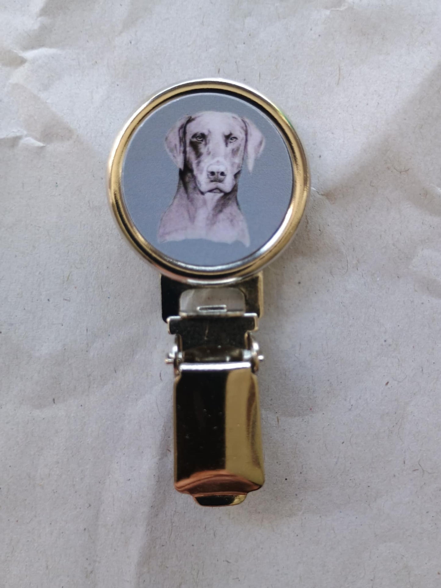 Dobermann Dog Show Ring Clip