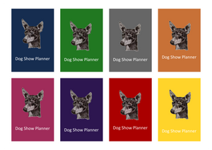 English Toy Terrier Dog Show Planner Book