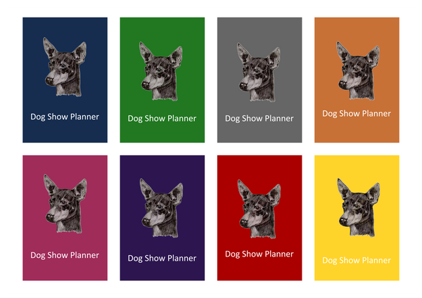 English Toy Terrier Dog Show Planner Book