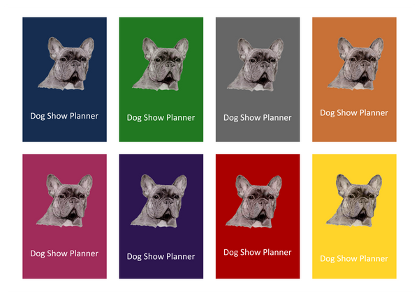 French Bulldog Dog Show Planner Book