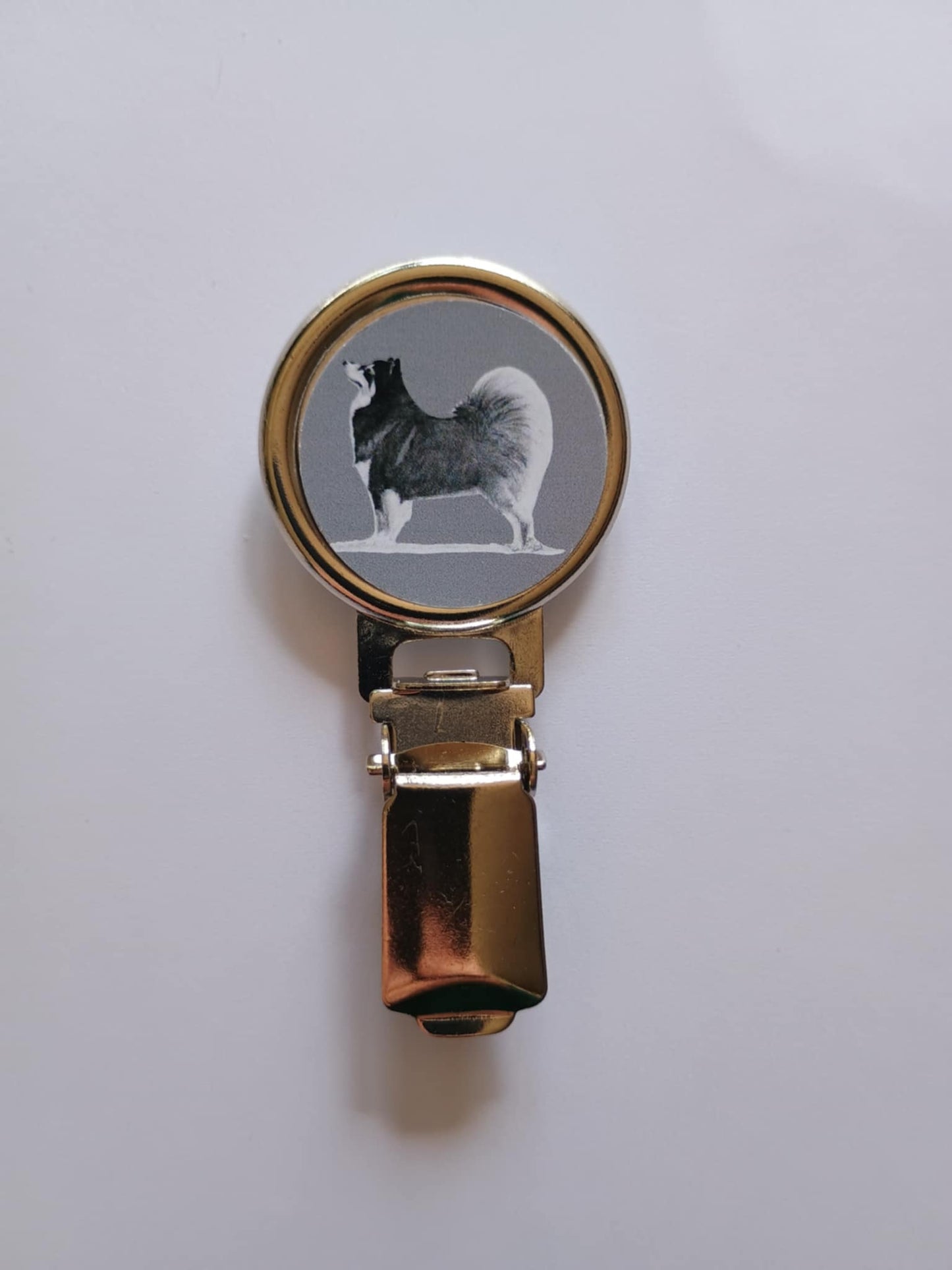 Finnish Lapphund Dog Show Ring Clip