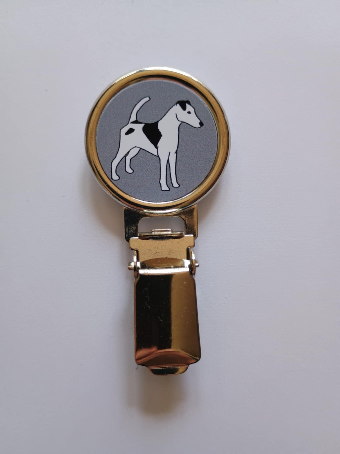 Smooth Fox Terrier Dog Show Ring Clip