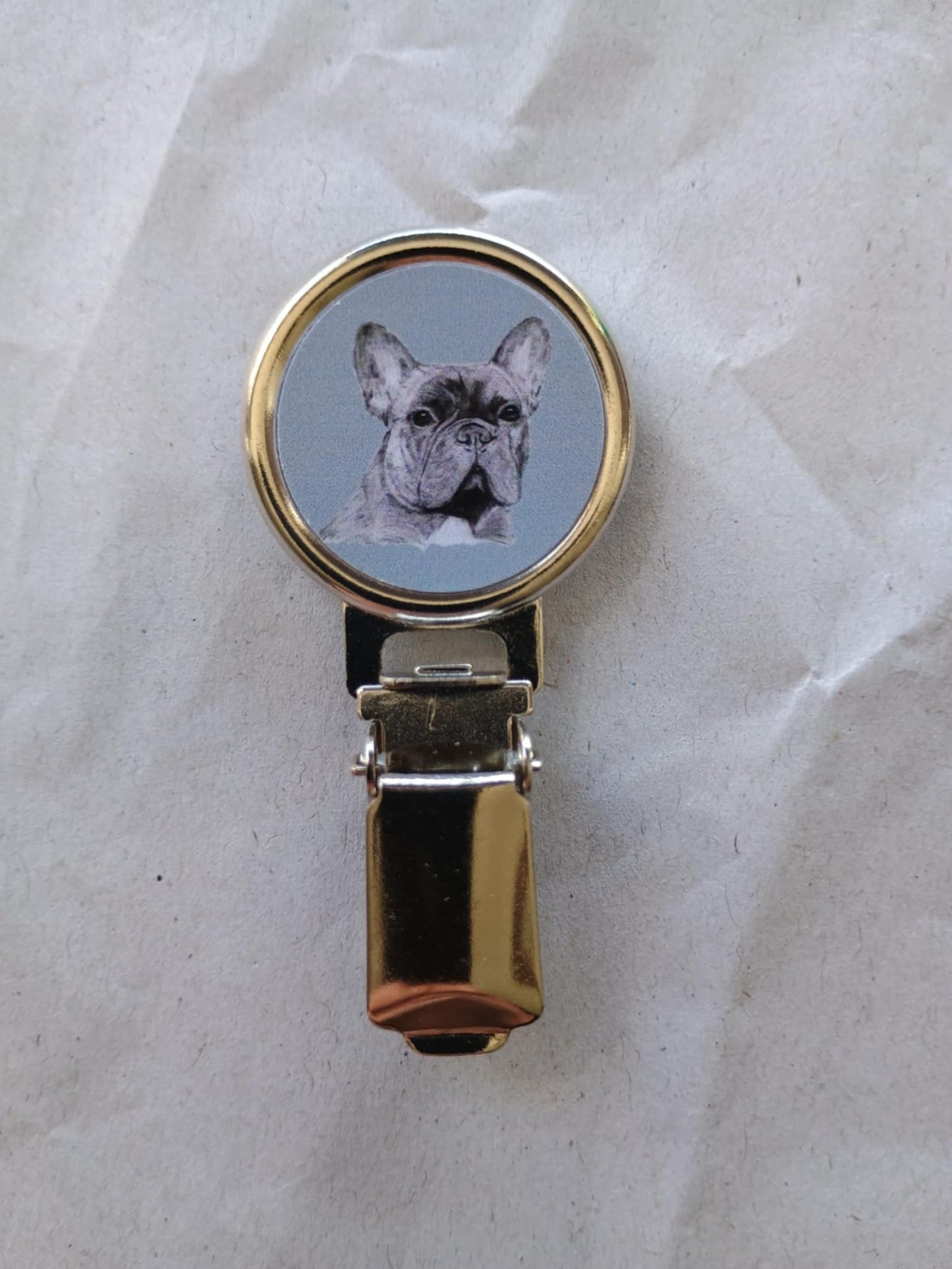 French Bulldog Dog Show Ring Clip