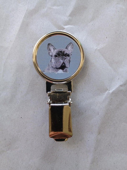 French Bulldog Dog Show Ring Clip