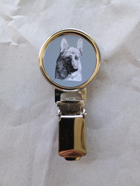 German Shepherd Dog Dog Show Ring Clip