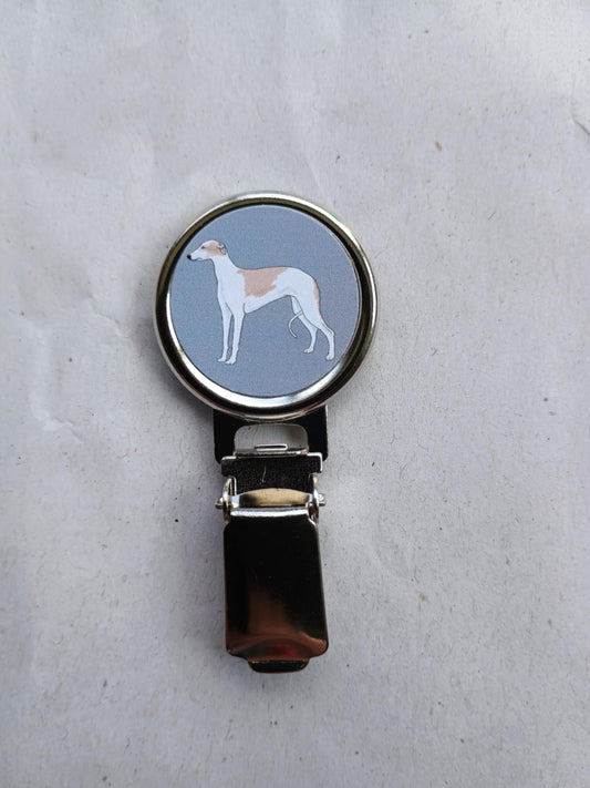 Greyhound Dog Show Ring Clip