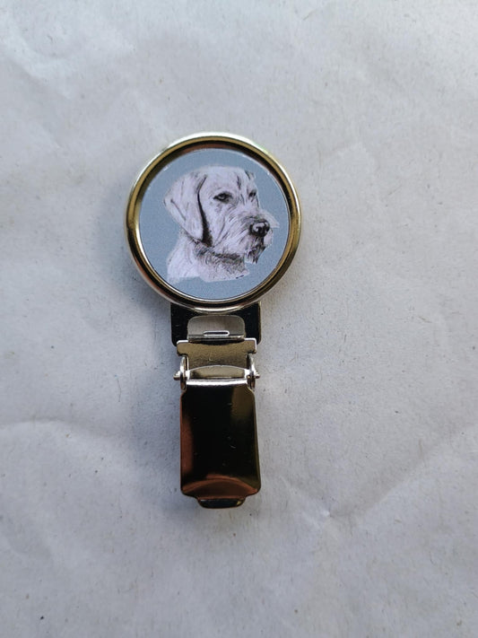 Hungarian W/H Vizsla Dog Show Ring Clip