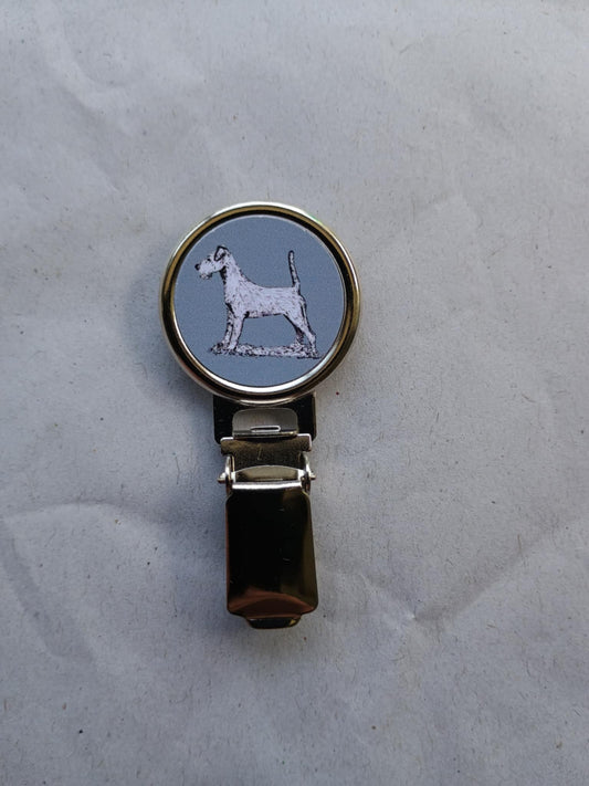 Irish Terrier Dog Show Ring Clip