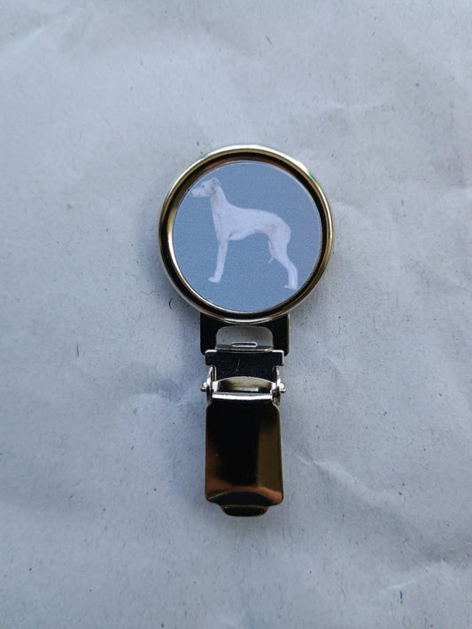 Italian Greyhound Dog Show Ring Clip