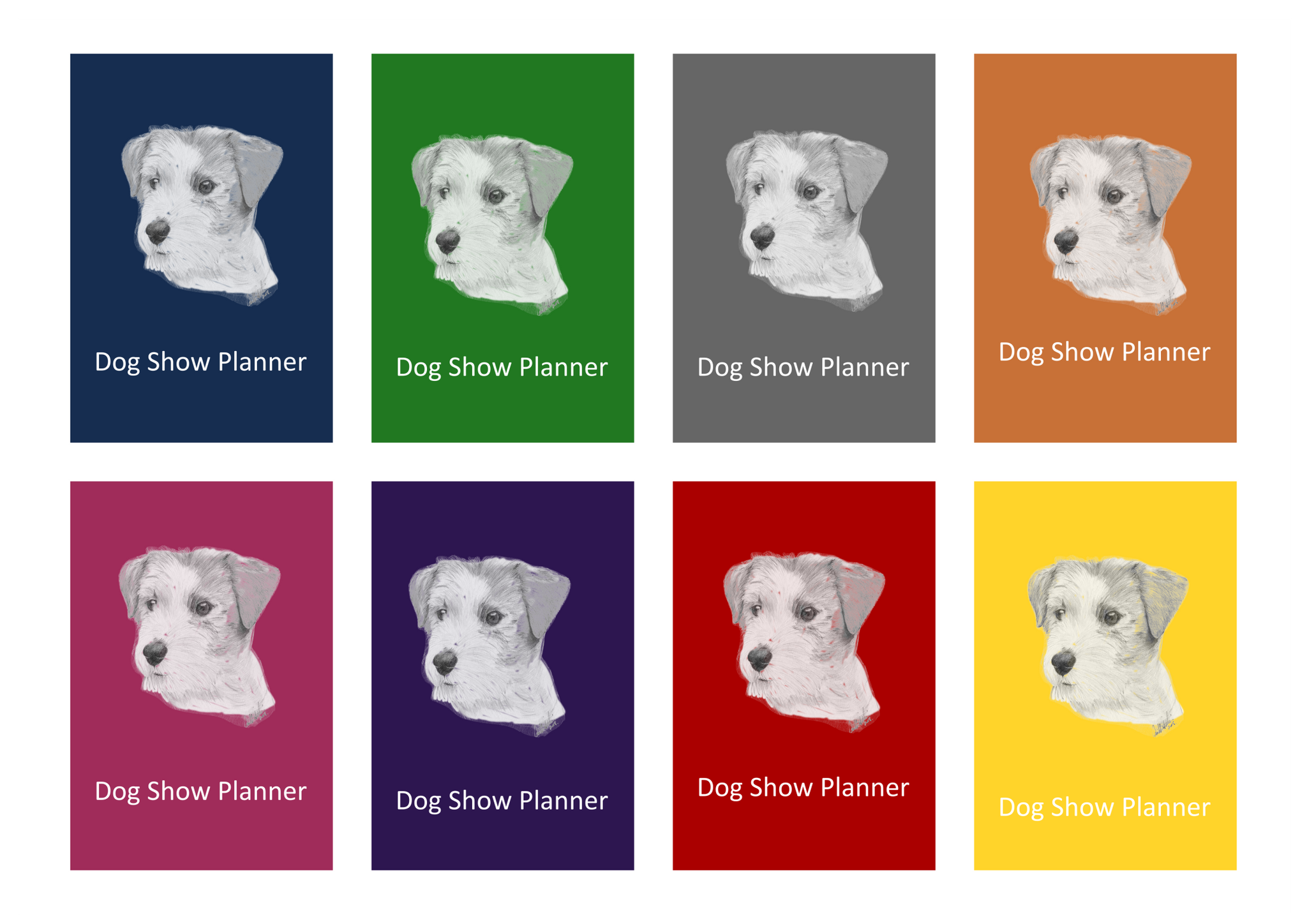 Jack Russell Terrier Dog Show Planner Book