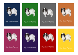 Japanese Chin Dog Show Planner Book