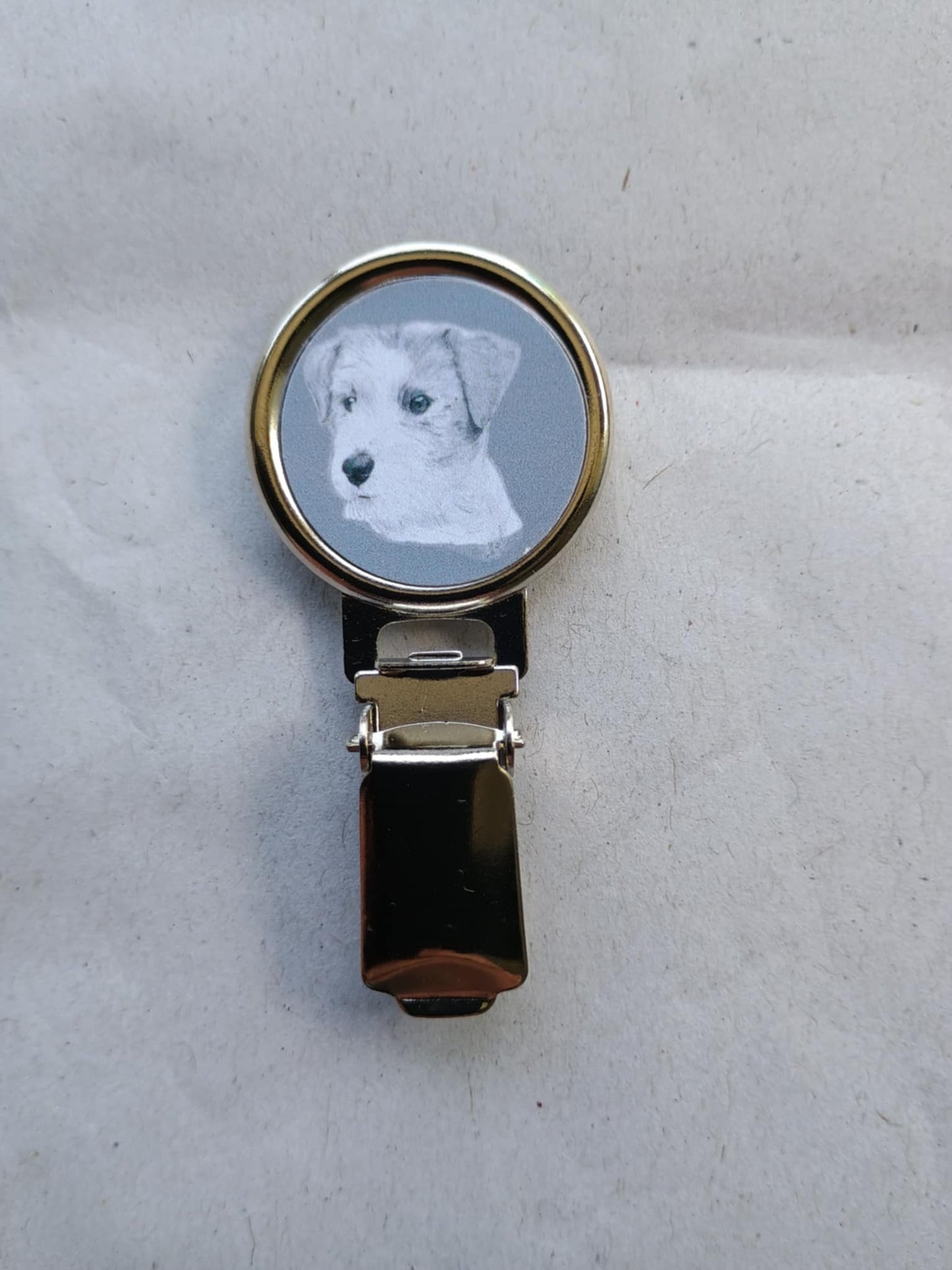 Jack Russell Terrier Dog Show Ring Clip