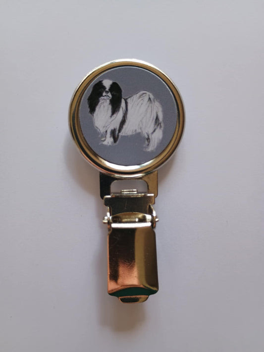 Japanese Chin Dog Show Ring Clip