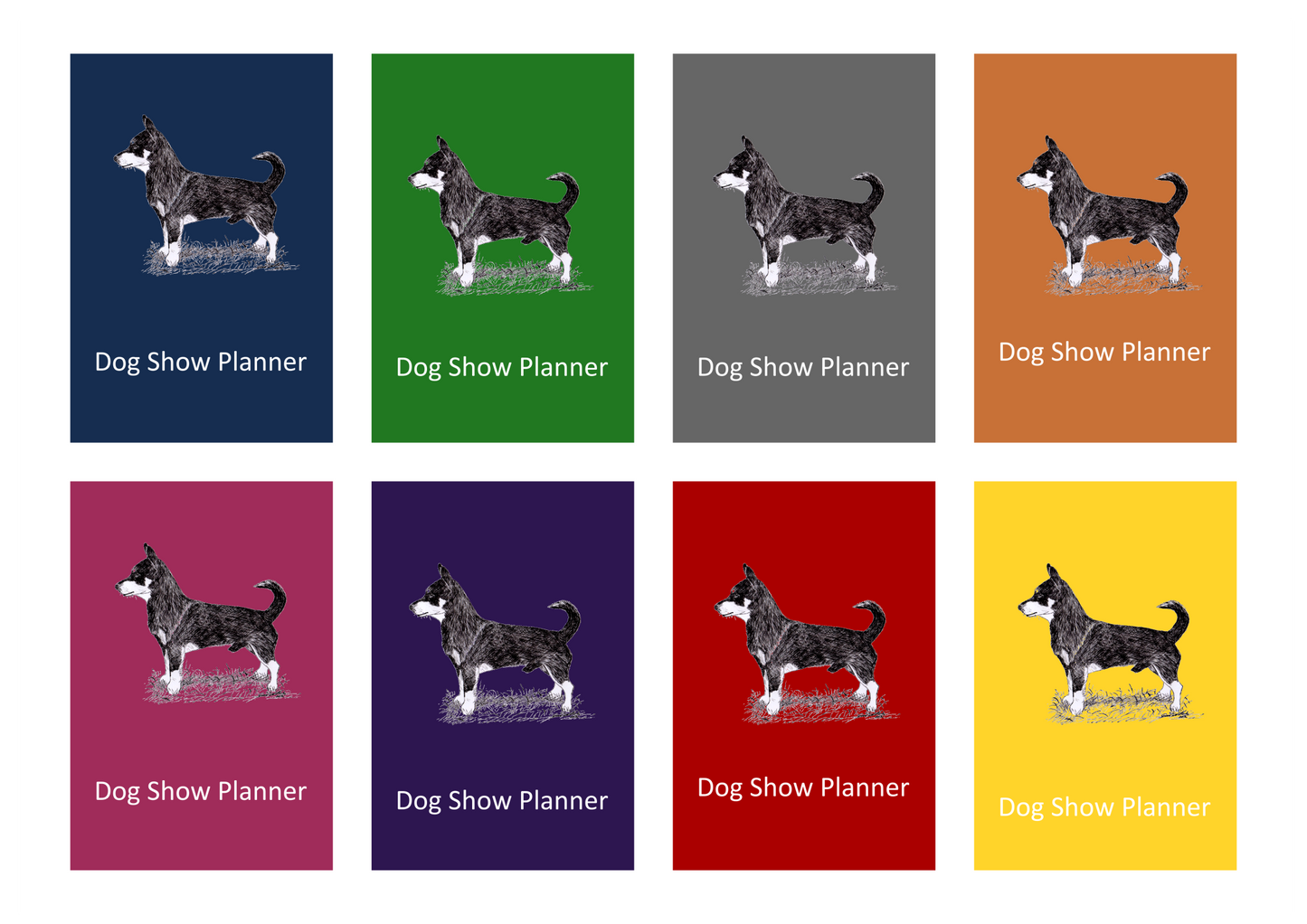 Lancashire Heeler Dog Show Planner Book