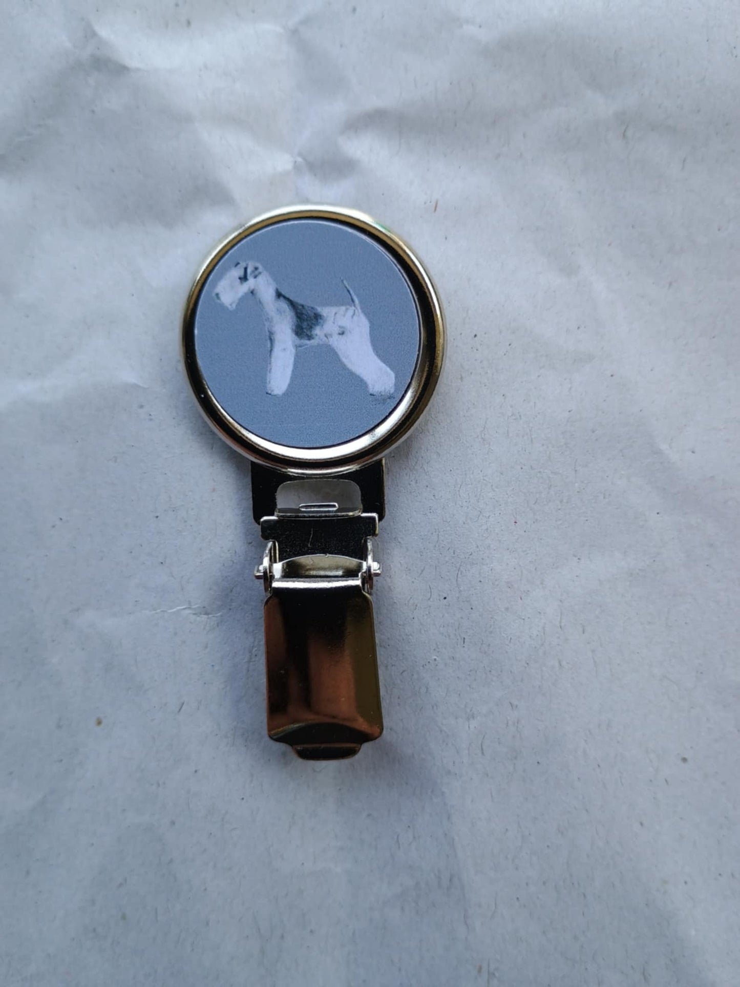 Lakeland Terrier Dog Show Ring Clip