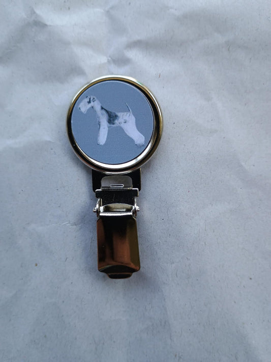 Lakeland Terrier Dog Show Ring Clip