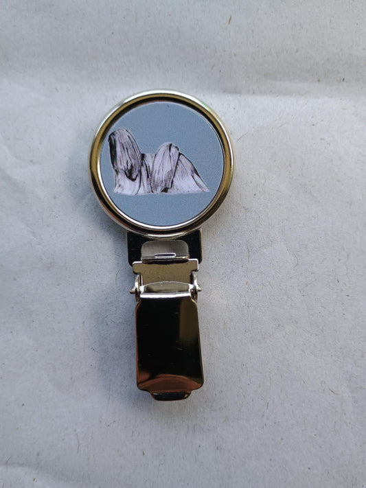Lhasa Apso Dog Show Ring Clip
