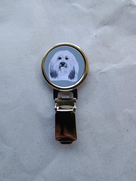 Lowchen Dog Show Ring Clip