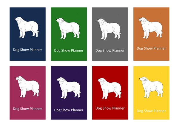 Maremma Sheepdog Dog Show Planner Book