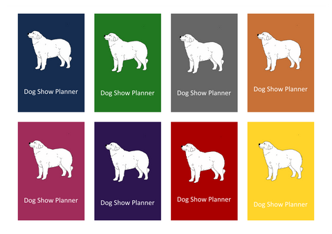 Maremma Sheepdog Dog Show Planner Book