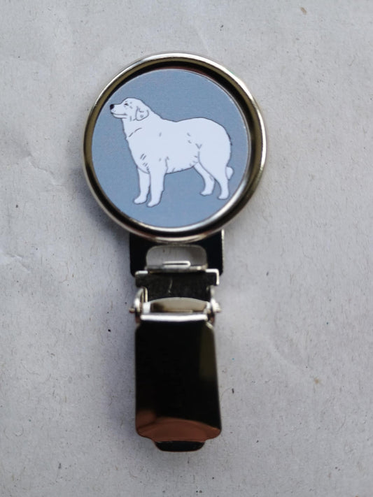 Maremma Sheepdog Dog Show Ring Clip