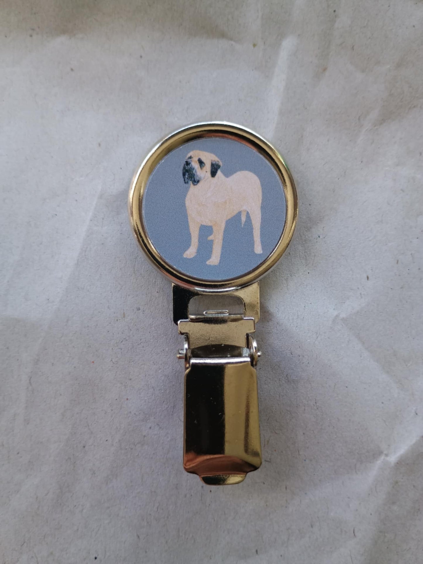 Mastiff Dog Show Ring Clip